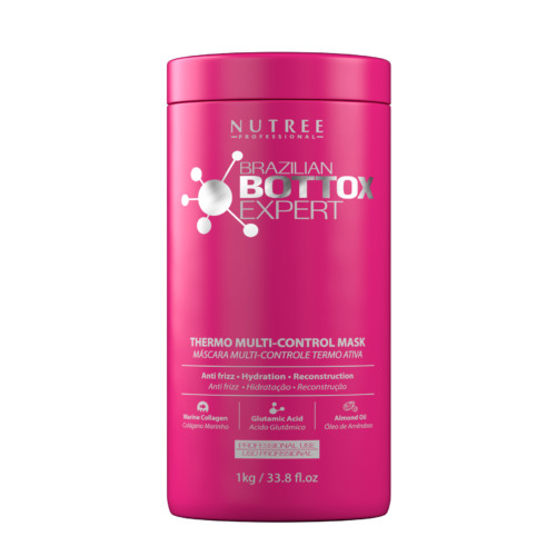 Nutree Brazilian Bottox Expert - Ботокс для всех типов волос, 1000 гр.