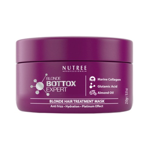 Nutree Blonde Bottox Expert - Ботокс для светлых волос, 250 гр
